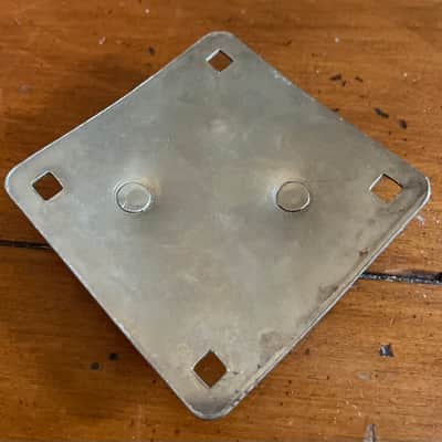 Gretsch / Slingerland / Walberg and Auge / Ludwig Diamond plate and a shirt spade for rail consolette 1960’s image 5