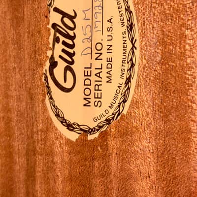 1977 Guild D25m vintage “Raven” image 4