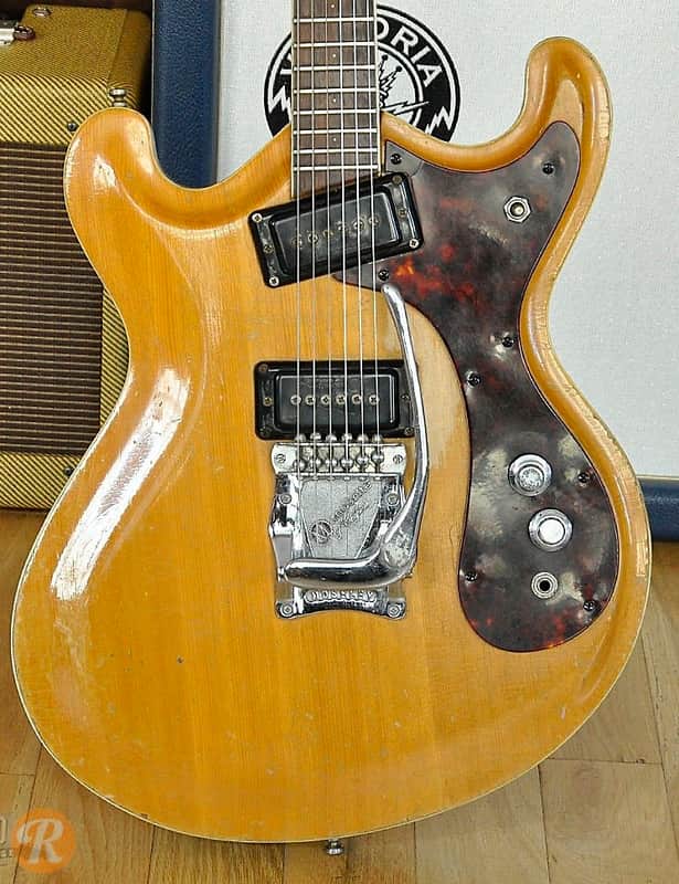 Mosrite Joe Maphis Model 1 Natural 1966 image 1