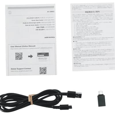 Audio Technica AT-UMX3 Live Stream Recording USB Mixer+Warm Audio Microphone image 25