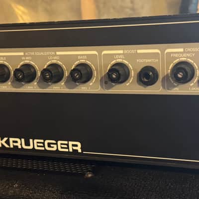 Gallien-Krueger 800RB 300 / 100-Watt Bi-Amp Bass Amp Head 1990s - Black image 2