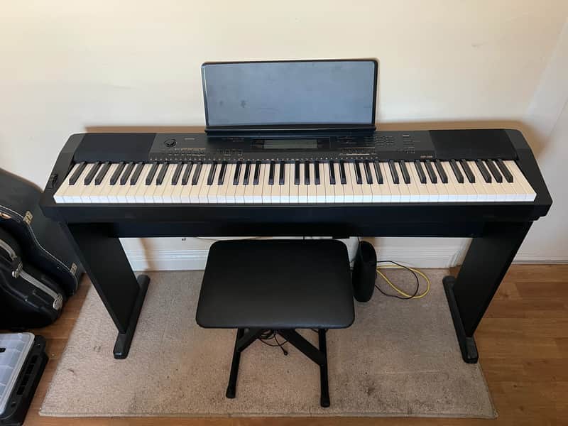 Casio CPD-230R 88-Key Portable Digital Piano 2010s - Black image 1