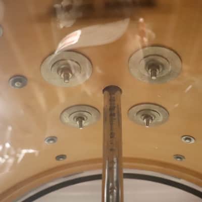 Slingerland 4pc Concert Tom Drum Kit Set Chrome Over Maple Vintage 1970's image 15