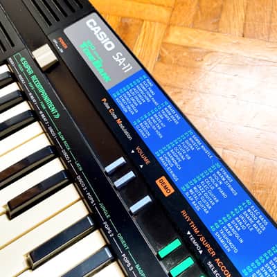 Vintage Casio SA-11 (Japan, 1990) – Mini Keyboard Synth, ideal for Circuit Bending! Retro Classic! image 4