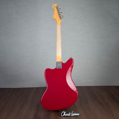 Fender Custom Shop '59 Jazzmaster Journey Man Relic Electric Guitar - Aged Dakota Red image 6