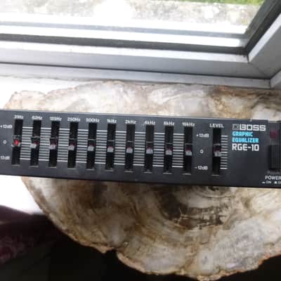 Boss RGE-10 Micro Rack Series Graphic Equalizer 1980s - Black image 1