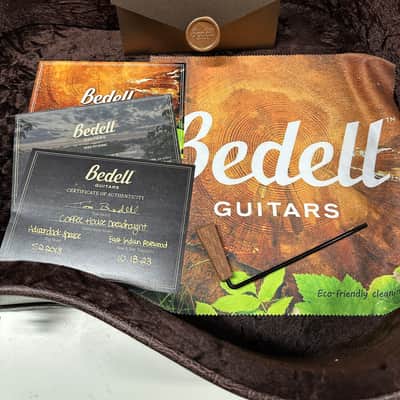 Bedell Coffee House Dreadnought (2023) - Espresso Burst #522013 with Original Hard Case image 14