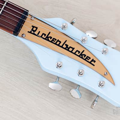 2004 Rickenbacker 325C58 Capri Blue Boy F Hole w/ Case image 4
