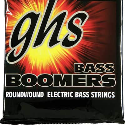 GHS M3045 Boomers Medium Nickel 4-String Bass Strings, 45-105 image 1