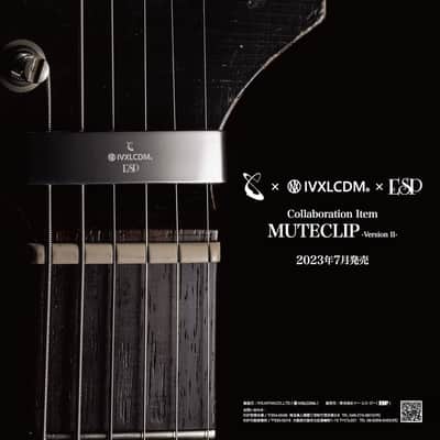 ESP SGZ×IVXLCDM®×ESP Collaboration Item MUTECLIP - Version II Full set (Black, Gold & Silver) SUGIZO Luna Sea image 3