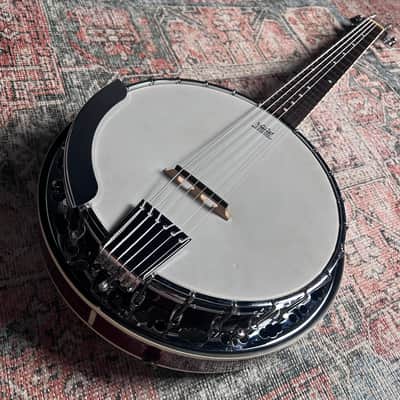 Fender Rustler 6-String Resonator Banjo Sunburst W/ Case image 2