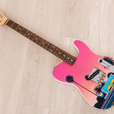 2022 Fender Japan Art Canvas Esquire Hiroshi Nagai No 2, Mint w/ Case & Hangtags, 1 of 30 image 11