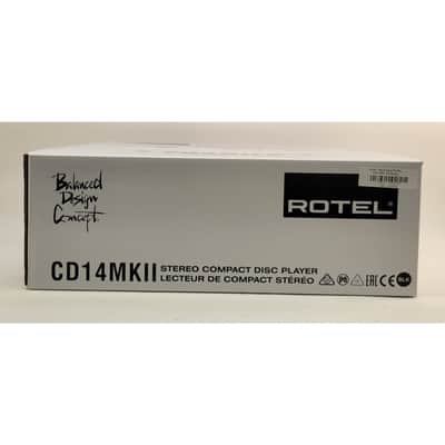 ROTEL CD14 MKII CD Player - Black - New in Box image 5