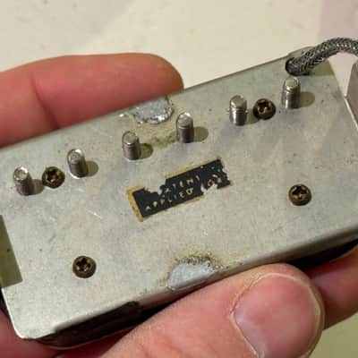 Gibson PAF humbucker pickup 1959 - Double white image 4
