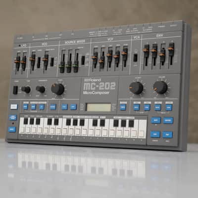 Roland MC-202 MicroComposer MIDI Desktop Sequencer w/ Extras! #58705 image 20