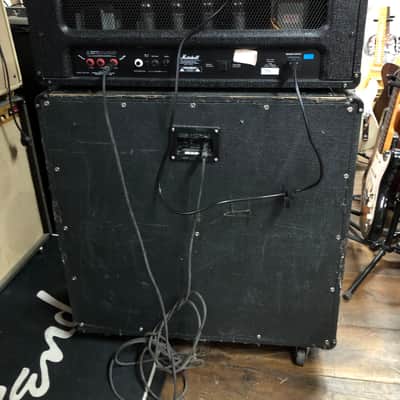 Stack avec Tête Marshall DSL100HR 2 canaux 100 Watts à lampe + Baffle 4x12 Lead 1960 image 4