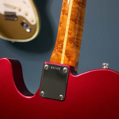 Fender CS Masterbuilt Tele by Yuri Shishkov 2017 - Dark Cherry image 20
