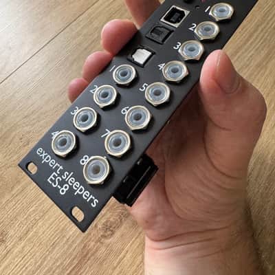 Expert Sleepers ES-8 USB Audio Interface Eurorack Synth Module 2018 - Present - Black image 2