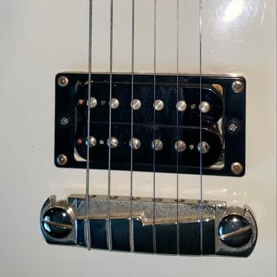 PRS SE white single cut electric guitar white made in Korea image 4