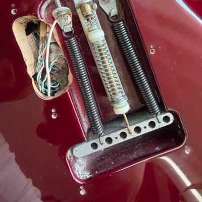 Fender Strat Plus with Maple Fretboard 1991 Midnight Wine image 13