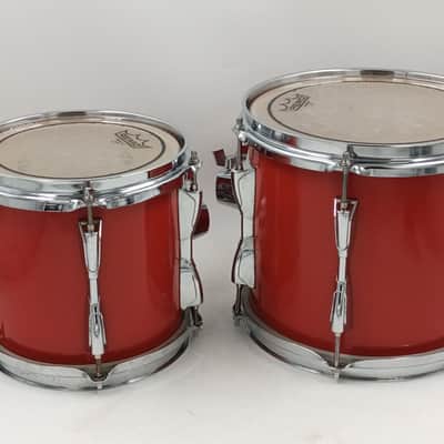 Yamaha 8″ & 10″ Toms in Red image 2