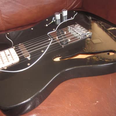 1983 Fender Japan Squier SQ Telecaster - Black | Reverb