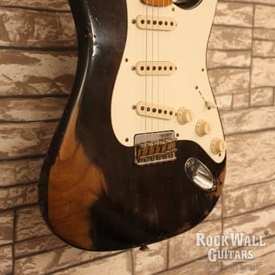 Fender  Stratocaster 1955 WW10 Wildwood Heavy Relic Ebony Custom Shop  2020 image 9