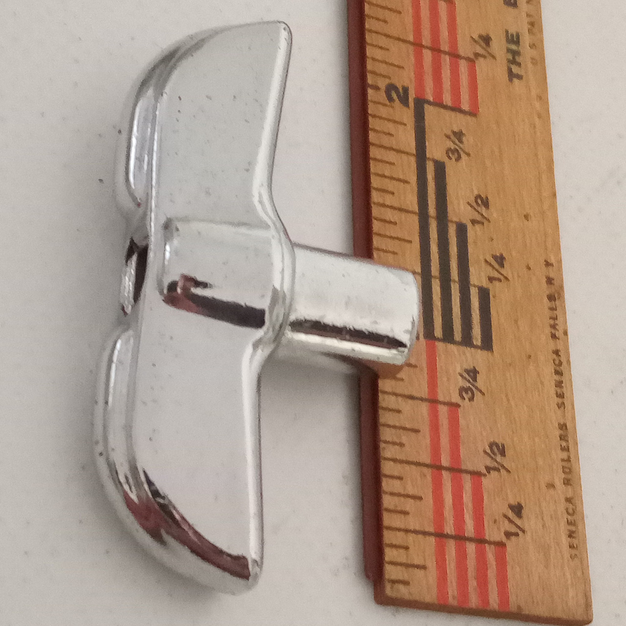 Rogers Big R Stand 1/4"20 Wing-Nut Threaded T-Bolt Chrome Memriloc XP8 Vintage70 — main photograph