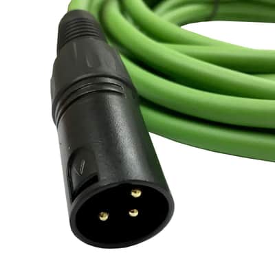 Sure-Fit 20ft Blue, Green, & Orange XLR Male to XLR Female Cables (3 Pack) + Case image 7