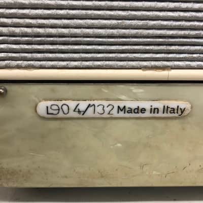 Camerano 25 Key Beginner Accordion - Made in Italy - 1960’s - Mother of Pearl Finish image 9