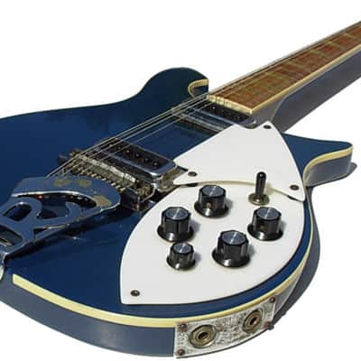 Rickenbacker 620/12 Midnight Blue Deluxe, 12 String, 21 fret, 2 pickups, wired for stereo 620/12 MID image 2