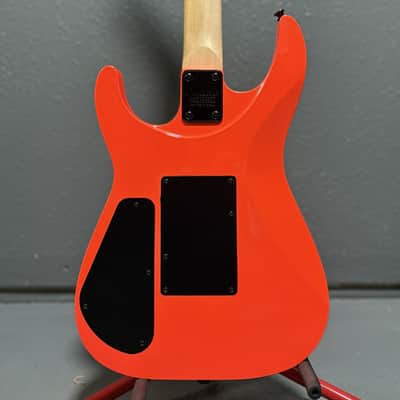 Jackson Dinky JS32 DKA Arch Top Electric Guitar Neon Orange (Demo) image 5