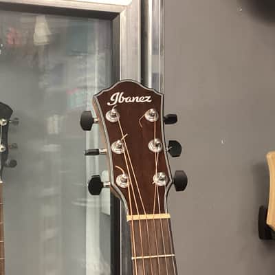 Ibanez AEWC300-NBB Solid Spruce/Flamed Maple Cutaway with Electronics 2010 - 2018 - Natural Brown Burst image 3