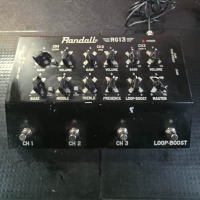 Randall RG13 1-Watt 3-Channel Solid State Guitar Pedal Amp 2010s - Black image 2