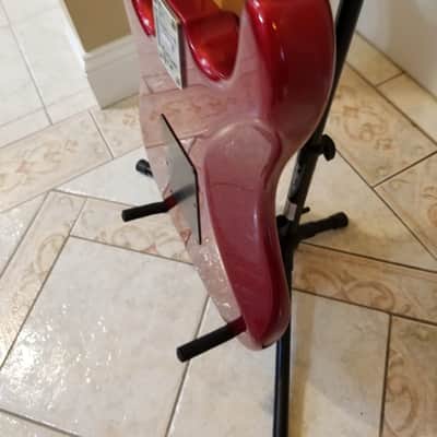 Kramer  Pacer Deluxe  80's Candy Red image 9