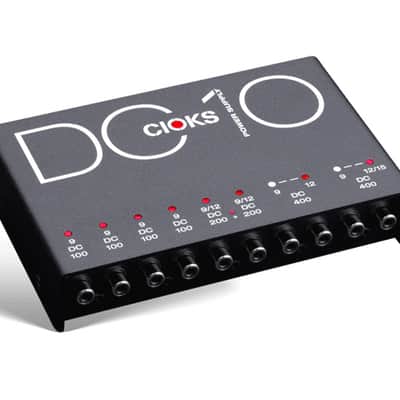 CIOKS DC10 100-400mA 10-Outlet 9-15v Power Supply - Black [New] image 1