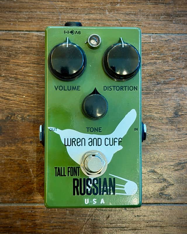 Wren and Cuff Tall Font Russian Pedal image 1