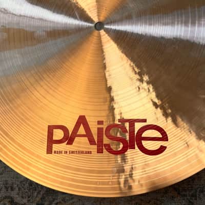 Paiste 2002 FLAT RIDE 20” SUPER CLEAN! GLASSY Chime-Like Controlled Definition! 2136 g image 5