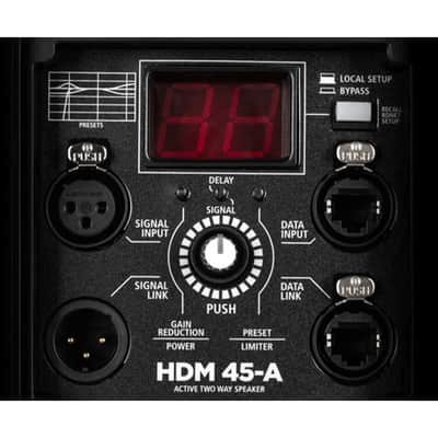RCF HDM45-A Active Powered 2200W Two-Way 15" DJ PA Speaker Monitor HD45A image 11