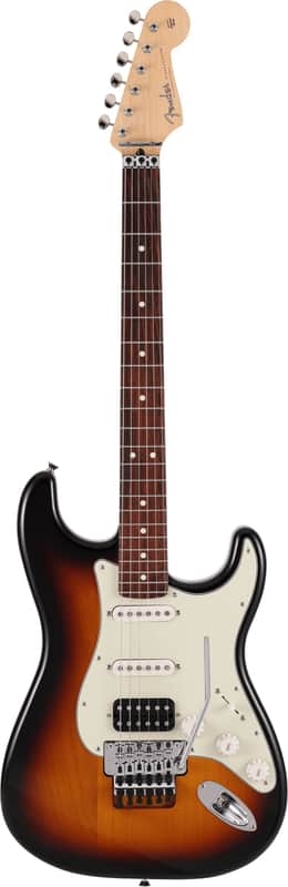 Fender Made in Japan Limited Stratocaster with Floyd Rose - 3-Color Sunburst image 1