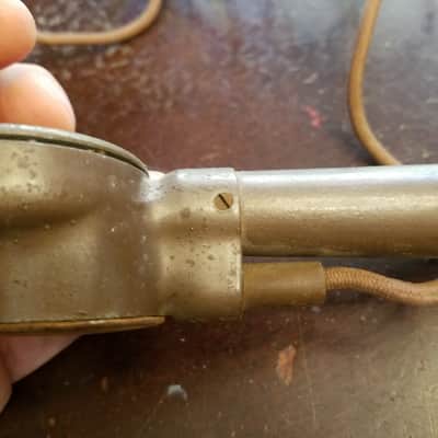Silvertone 5731 Portable Record Cutting Lathe 78 RPM 6V6 Amp Recorder Radio PA 109.359 Bad Crystal mic 1940 - Stained Wood image 15