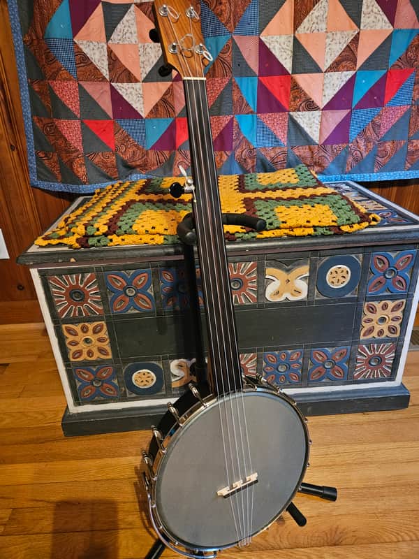 Kevin Enoch Tradesman Fretless Nylgut image 1
