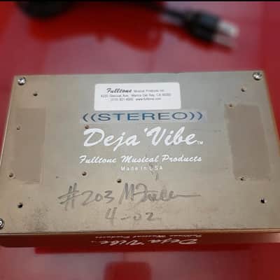 Fulltone Vintage Deja Vibe 2002 - Gold image 2