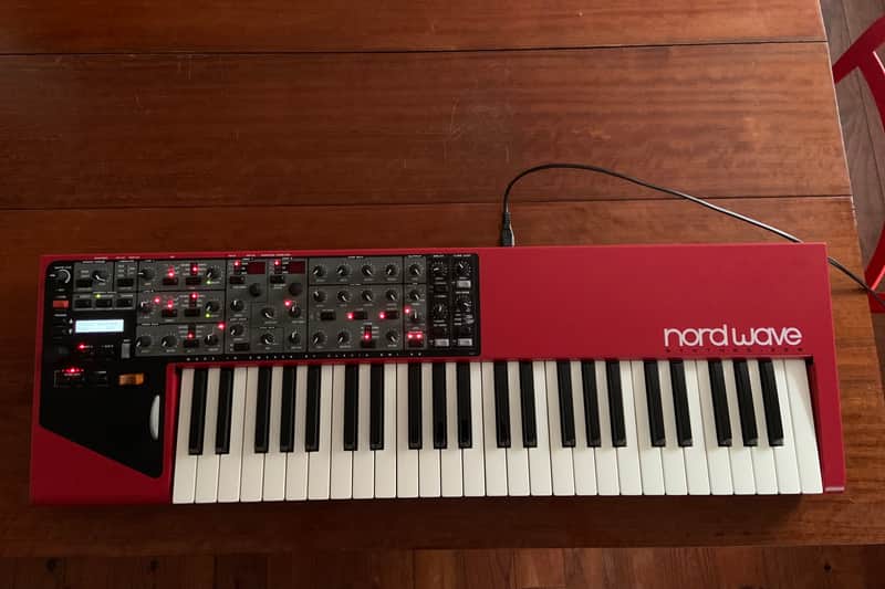 Nord Wave 49-Key 18-Voice Polyphonic Synthesizer 2007 - 2013 - Red image 1