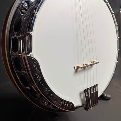Gold Tone Mastertone™ OB-150 Orange Blossom 5-String Banjo Vintage Brown w/ Case image 6