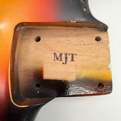 MJT Stratocaster Body Alder Relic Nitro 3-Tone Sunburst mjt6663 image 9