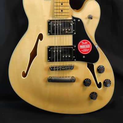 Squier Classic Vibe Starcaster, Maple Fingerbaord, Natural image 7