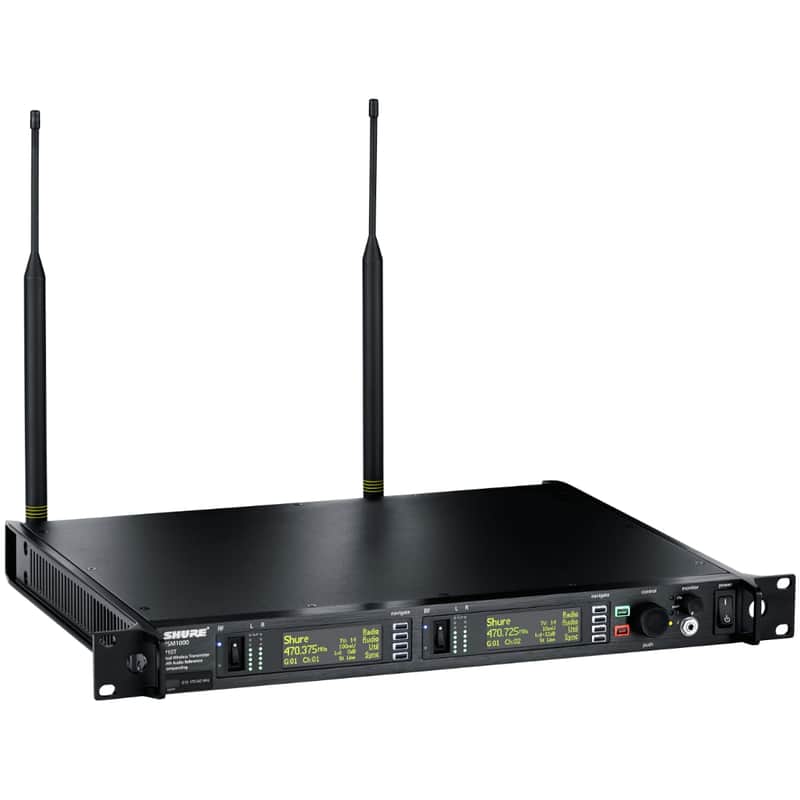 Shure P10T Dual-Channel Full-Rack Wireless Transmitter, J8A Band Bild 1