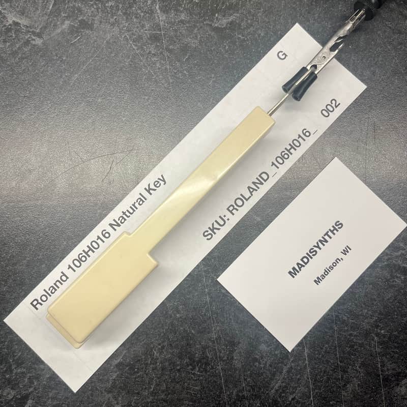 ORIGINAL Roland Replacement G Key (106H016) for Jupiter-4, System-100/700, SH-1/2/3/3A/5/7, RS-505, VP-330, Promars, etc image 1