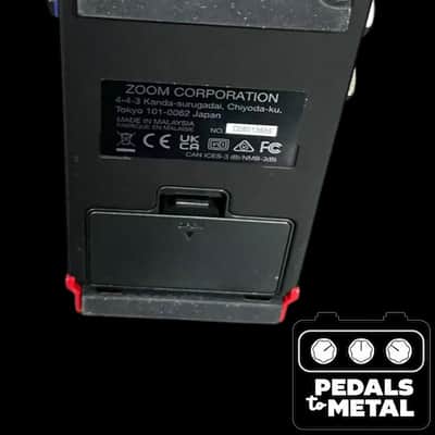 Zoom MS-60B MultiStomp 2013 - 2016 - Red - X16264 image 7